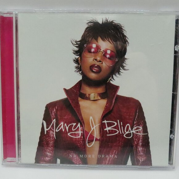 Mary J Blige No More Drama CD Disc 2002 MCA Records - Picture 1 of 4